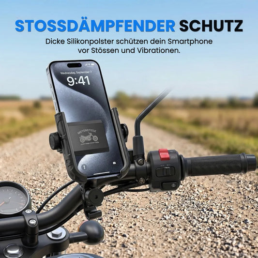 GripLock™ – Sichere 360°-Smartphone-Halterung für Fahrräder