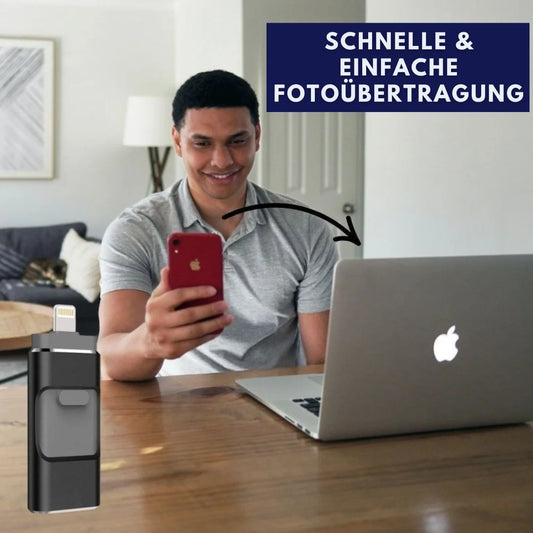 MobiKey® – 4-in-1-USB-Stick für blitzschnelle Fotoübertragungen