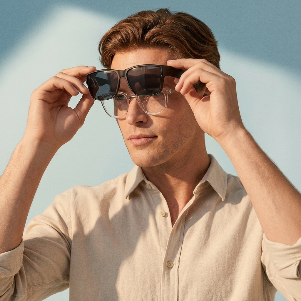 OptiShade™ – Überzieh-Sonnenbrille
