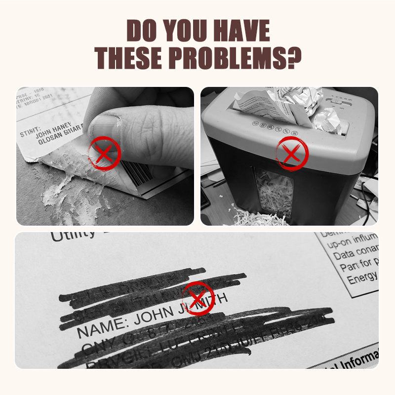 🤫📦 50% KORTING! Stop met het verscheuren van je post alsof je een konijn in een kartonfabriek bent! Deze privacy roller met 17mm brede dekking maakt al je gevoelige info in 1 beweging onleesbaar – bijvulbaar, compact, en sneller dan elke shredder!
