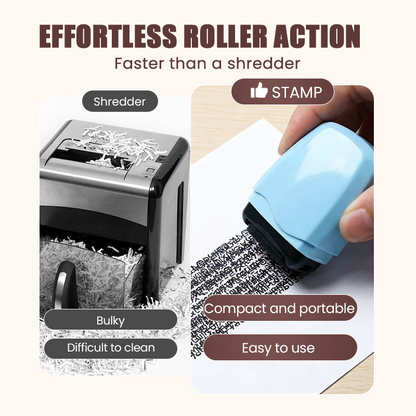 🤫📦 50% KORTING! Stop met het verscheuren van je post alsof je een konijn in een kartonfabriek bent! Deze privacy roller met 17mm brede dekking maakt al je gevoelige info in 1 beweging onleesbaar – bijvulbaar, compact, en sneller dan elke shredder!