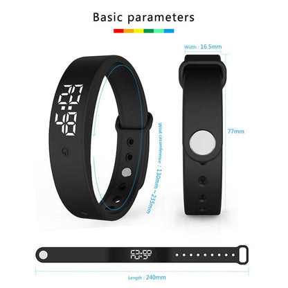 SmartSense™ – Smartband mit Herzfrequenzmesser & Schrittzähler